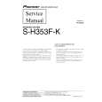 PIONEER S-H353F-K Service Manual PIONEER S-H353F-K Service Manual