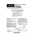 PIONEER F-X707(BK)/KC Owners Manual PIONEER F-X707(BK)/KC Owners Manual