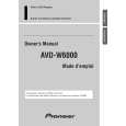 PIONEER AVD-W6000/UC Owners Manual PIONEER AVD-W6000/UC Owners Manual