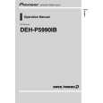 PIONEER DEH-P5990IB/XN/ID Owners Manual PIONEER DEH-P5990IB/XN/ID Owners Manual