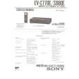SONY EV-C770E Service Manual SONY EV-C770E Service Manual