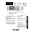 PIONEER PD-F907/KUXQ Owners Manual PIONEER PD-F907/KUXQ Owners Manual