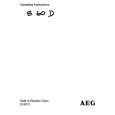 AEG B60D S Owners Manual AEG B60D S Owners Manual