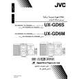 JVC UX-GD6M for SE Owners Manual JVC UX-GD6M for SE Owners Manual