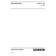 ZANKER PF7350 Owners Manual ZANKER PF7350 Owners Manual