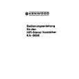 KENWOOD KA-6004 Owners Manual KENWOOD KA-6004 Owners Manual