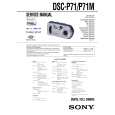 SONY DSCP71 Service Manual SONY DSCP71 Service Manual