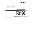 TEAC T-X150 Service Manual TEAC T-X150 Service Manual