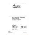 WHIRLPOOL LW2903W Owners Manual WHIRLPOOL LW2903W Owners Manual