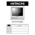 HITACHI CPX14QE Owners Manual HITACHI CPX14QE Owners Manual