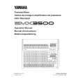 YAMAHA EMX3500 Owners Manual YAMAHA EMX3500 Owners Manual