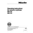 MIELE KM181 Owners Manual MIELE KM181 Owners Manual