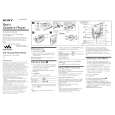 SONY WM-FX481 Owners Manual SONY WM-FX481 Owners Manual