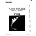 TOSHIBA CF13F22 Owners Manual TOSHIBA CF13F22 Owners Manual