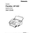 PANASONIC UF322 Owners Manual PANASONIC UF322 Owners Manual