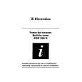 ELECTROLUX EOB396K Owners Manual ELECTROLUX EOB396K Owners Manual