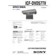 SONY ICFDVD57TV Service Manual SONY ICFDVD57TV Service Manual