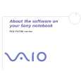 SONY PCG-FX701 VAIO Software Manual SONY PCG-FX701 VAIO Software Manual