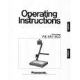 PANASONIC WEMV180A Owners Manual PANASONIC WEMV180A Owners Manual