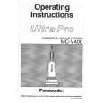 PANASONIC MCV400 Owners Manual PANASONIC MCV400 Owners Manual