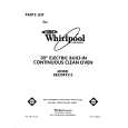 WHIRLPOOL RB220PXV2 Parts Catalog WHIRLPOOL RB220PXV2 Parts Catalog