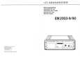 SENNHEISER EM 2003-9/90 Owners Manual SENNHEISER EM 2003-9/90 Owners Manual