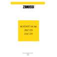ZANUSSI ZKF329X Owners Manual ZANUSSI ZKF329X Owners Manual