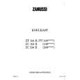 ZANUSSI ZC244R1 Owners Manual ZANUSSI ZC244R1 Owners Manual