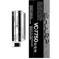 SHARP VC-7750 Owners Manual SHARP VC-7750 Owners Manual