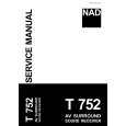 NAD T752 Service Manual NAD T752 Service Manual