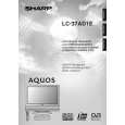SHARP LC37AD1E Owners Manual SHARP LC37AD1E Owners Manual