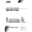 JVC HR-VP770U Owners Manual JVC HR-VP770U Owners Manual