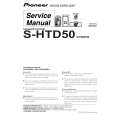 PIONEER S-HTD50/XTW/EW Service Manual PIONEER S-HTD50/XTW/EW Service Manual