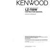 KENWOOD LZ700W Owners Manual KENWOOD LZ700W Owners Manual
