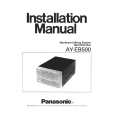PANASONIC AYEB500 Owners Manual PANASONIC AYEB500 Owners Manual