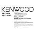 KENWOOD KRC609 Owners Manual KENWOOD KRC609 Owners Manual