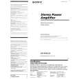 SONY XM404EQX Owners Manual SONY XM404EQX Owners Manual
