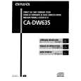 AIWA CADW635 Owners Manual AIWA CADW635 Owners Manual