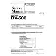 PIONEER DV-500 Service Manual PIONEER DV-500 Service Manual