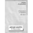 ARTHUR MARTIN ELECTROLUX AR3121I Owners Manual ARTHUR MARTIN ELECTROLUX AR3121I Owners Manual