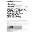 PIONEER VSX-1016TXV-K/KUXJ Service Manual PIONEER VSX-1016TXV-K/KUXJ Service Manual