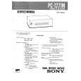 SONY PC-1271M Service Manual SONY PC-1271M Service Manual
