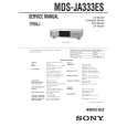 SONY MDSJA333ES Service Manual SONY MDSJA333ES Service Manual