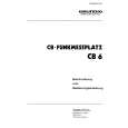 GRUNDIG CB 6 Owners Manual GRUNDIG CB 6 Owners Manual
