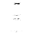 FAURE ZCG6640X Owners Manual FAURE ZCG6640X Owners Manual