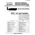 SHARP VC-A615G(BK) Service Manual SHARP VC-A615G(BK) Service Manual