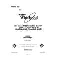 WHIRLPOOL SF3300EPW0 Parts Catalog WHIRLPOOL SF3300EPW0 Parts Catalog