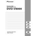 PIONEER DVD-V8000/WYXJ5 Owners Manual PIONEER DVD-V8000/WYXJ5 Owners Manual