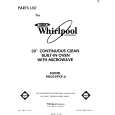 WHIRLPOOL RM255PXP0 Parts Catalog WHIRLPOOL RM255PXP0 Parts Catalog