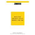 ZANUSSI ZDF866X Owners Manual ZANUSSI ZDF866X Owners Manual